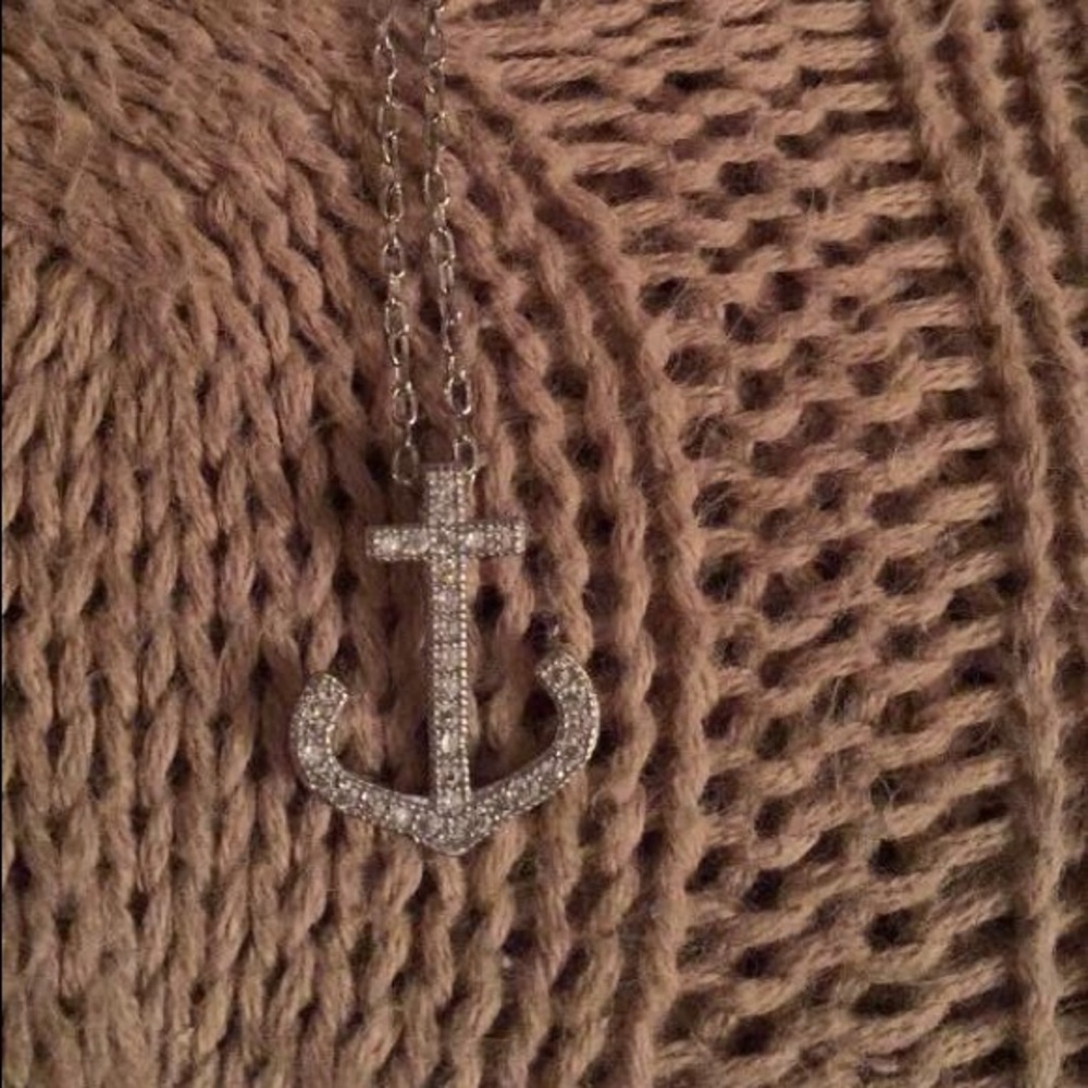 ⚓️ Vintage STERLING SILVER 925 anchor necklace and pendant ⚓️